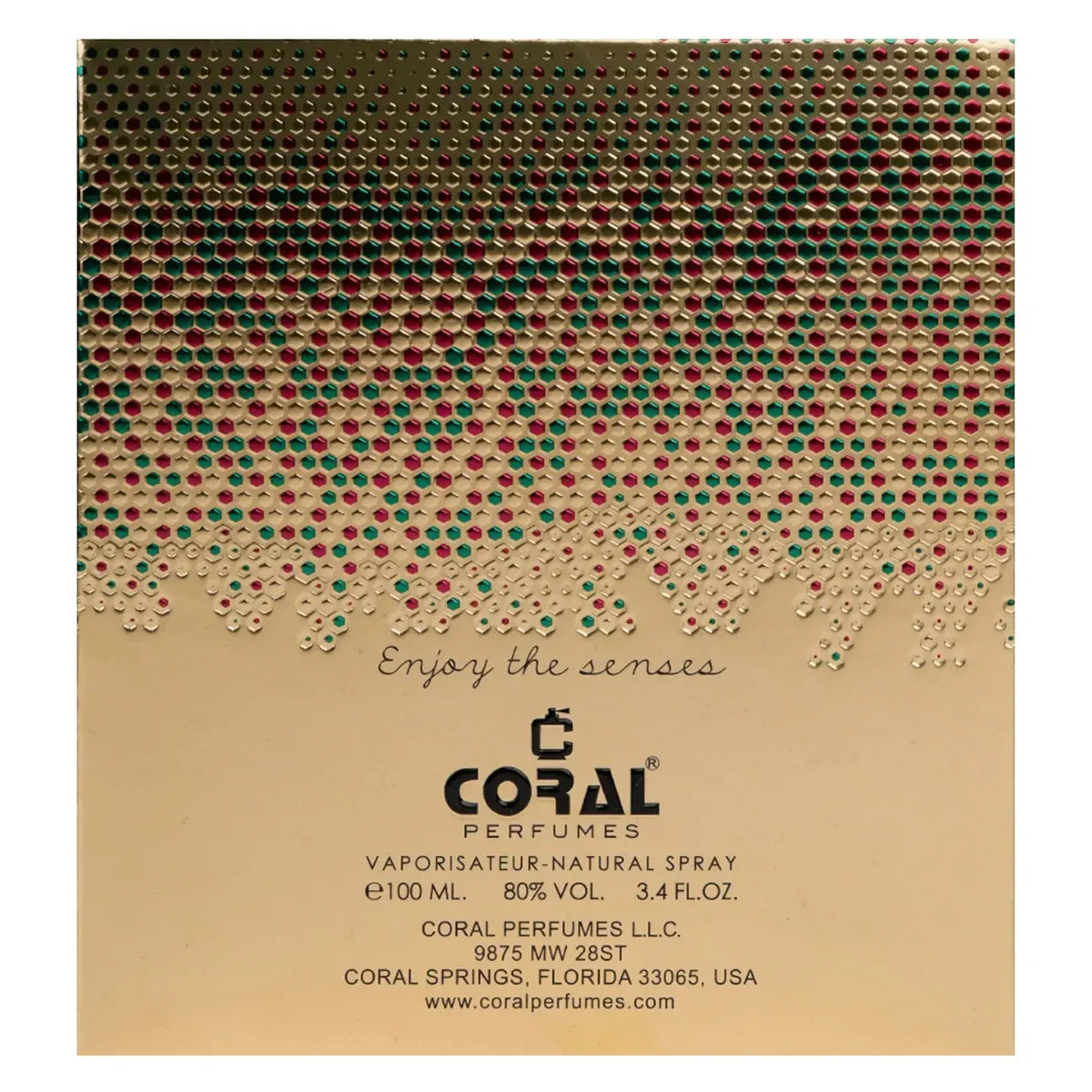 Coral Oud Elixir For Unisex EDP 100ml
