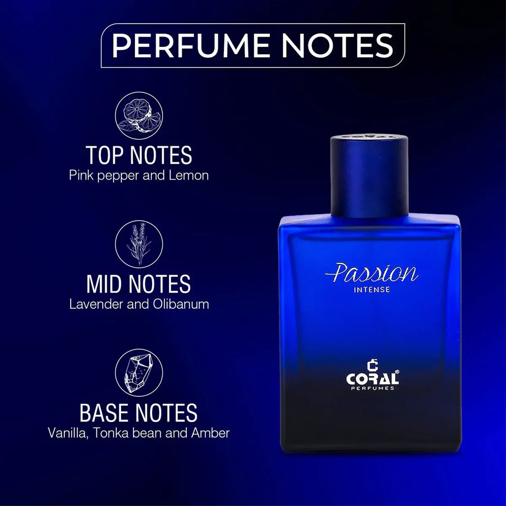 Coral Passion Intense Perfume For Men - 100ml