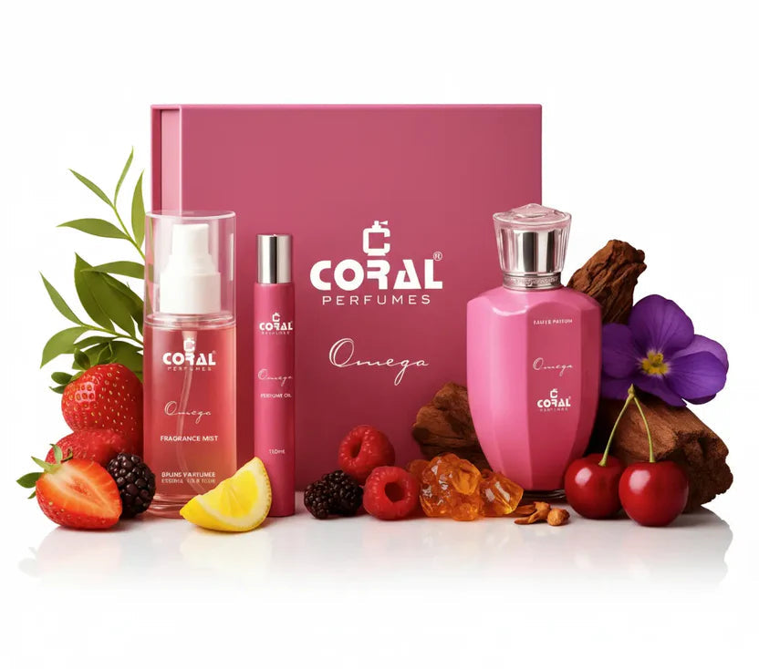 Coral Omega Gift Set For Women